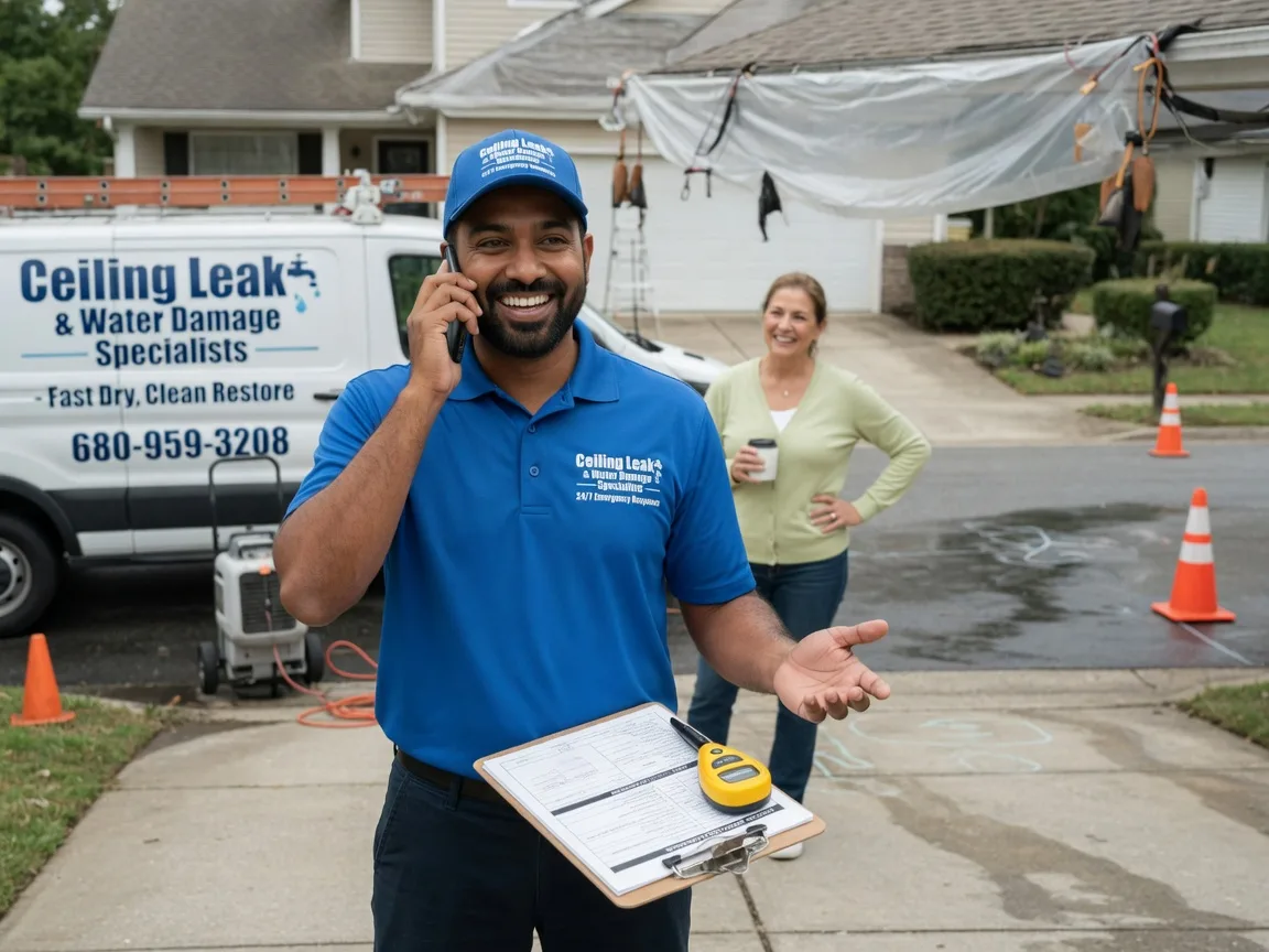 Ceiling Leak Cleanup Oak Ridge, PA FAQs